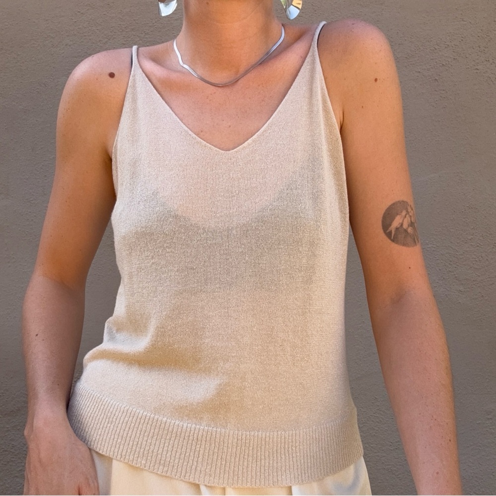 Minimalist Knit Cami Tank